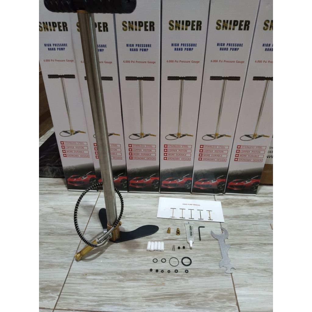 Bisa COD Pompa PCP tekanan tinggi, Pompa PCP 6000psi,hillpump, pompa PCP  murah, pompa PCP kaki pate