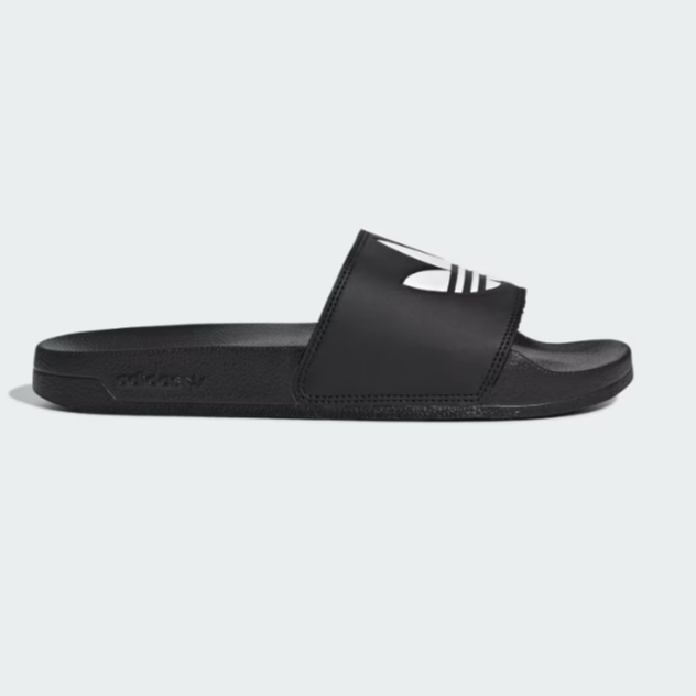 ADIDAS ORIGINAL SLIDES ADILETTE LITE #FU8298 BLACK / WHITE