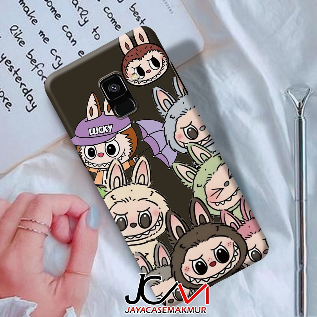 #JCM Case Samsung A8 2018 - Fashion Case Kartun - Softcase Samsung A8 2018 - Casing Samsung A8 2018 