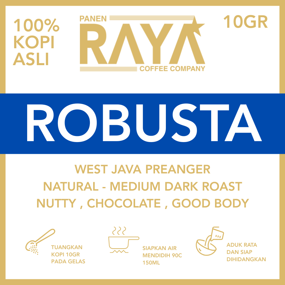 

Kopi Sachet Robusta 100% Asli | Kopi Bubuk Premium | Robusta Coffee Fresh Roasted