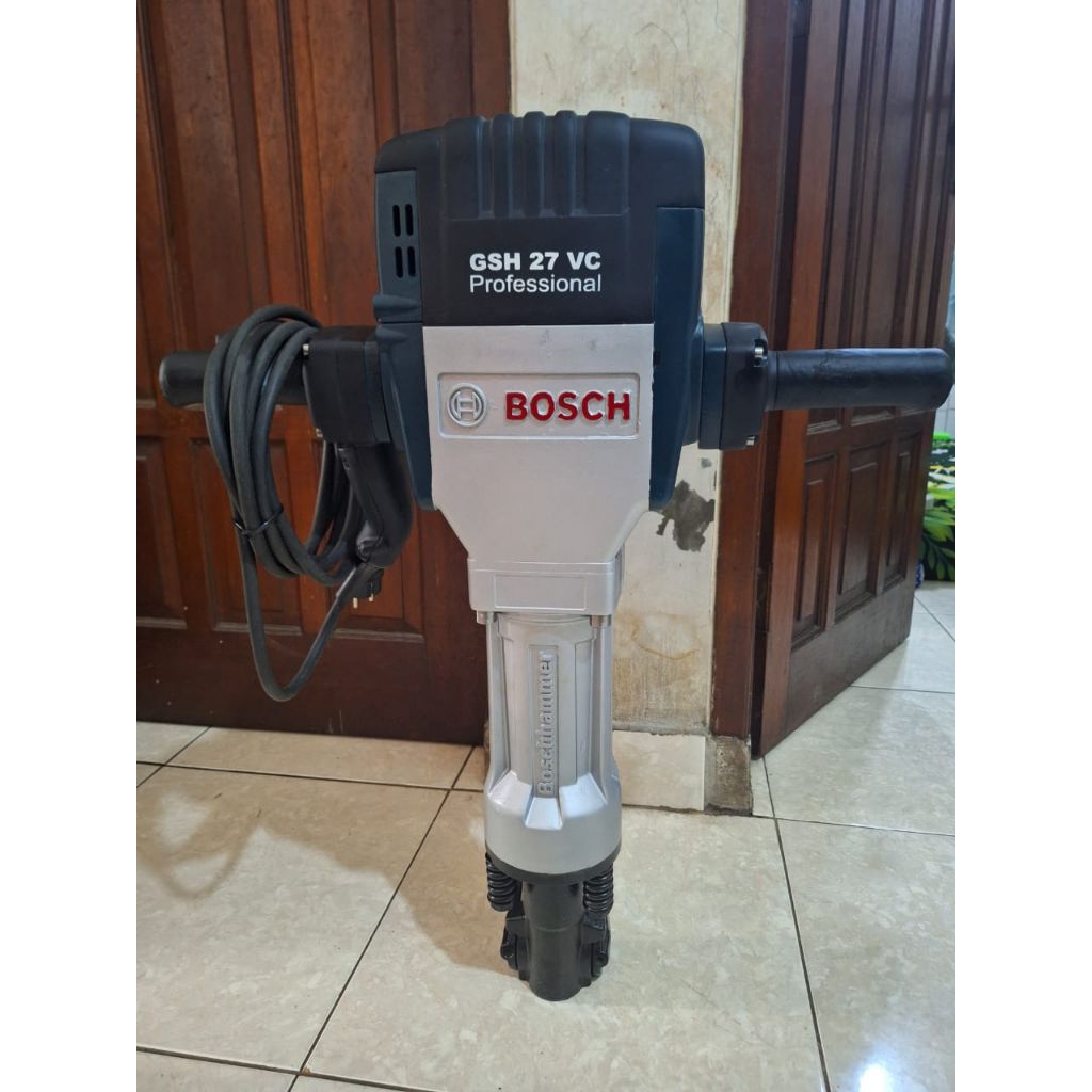 MESIN BOBOK JALAN/JACK HAMMER BOSCH GSH 27VC Hex 28mm Demilition Hammer second orisinil