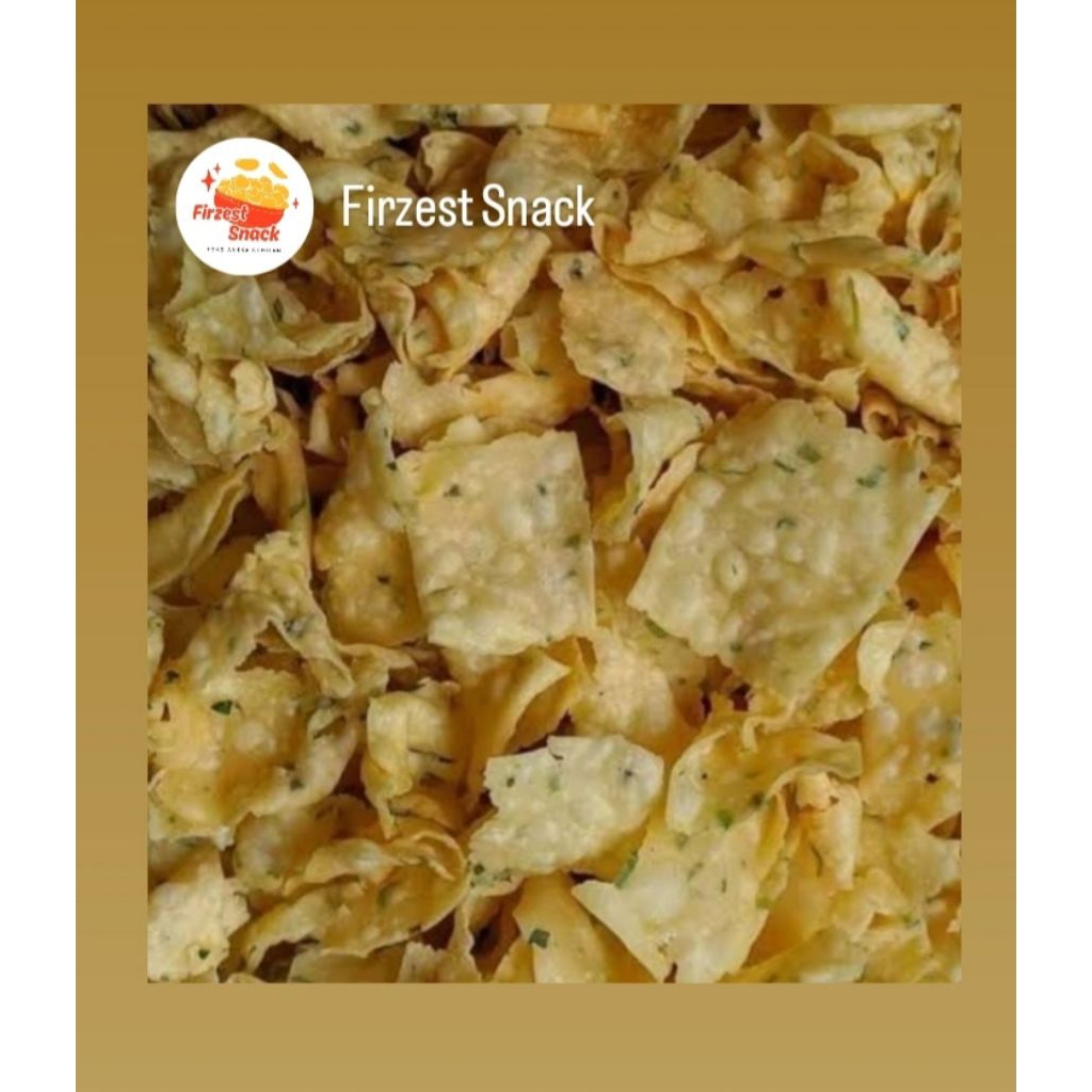 

[FIRZEST] Keripik Bawang, Berat : 1 kg, 500 gr, dan 250 gr