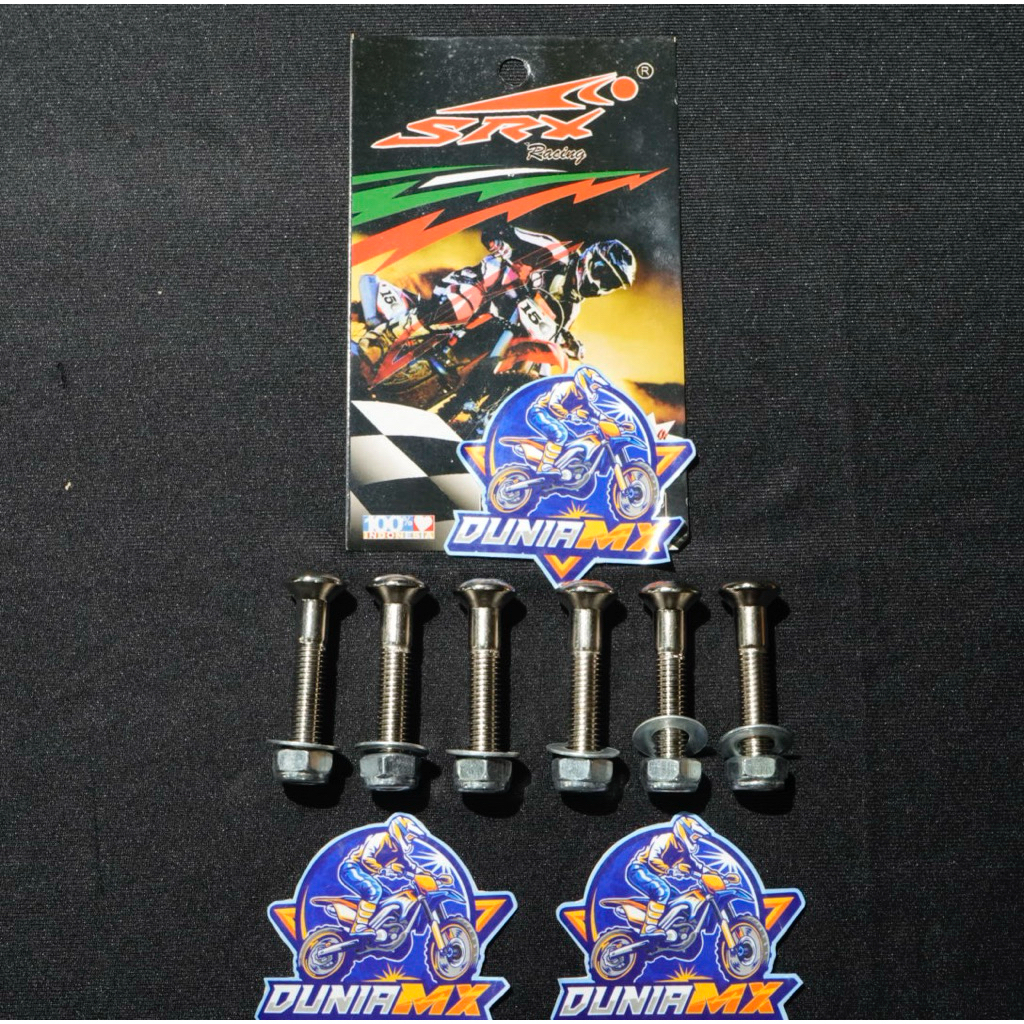 Baut Baud Gir Gear Belakang Panjang Spacer Supermoto CRF 150 WR 155 SRX VZM Original
