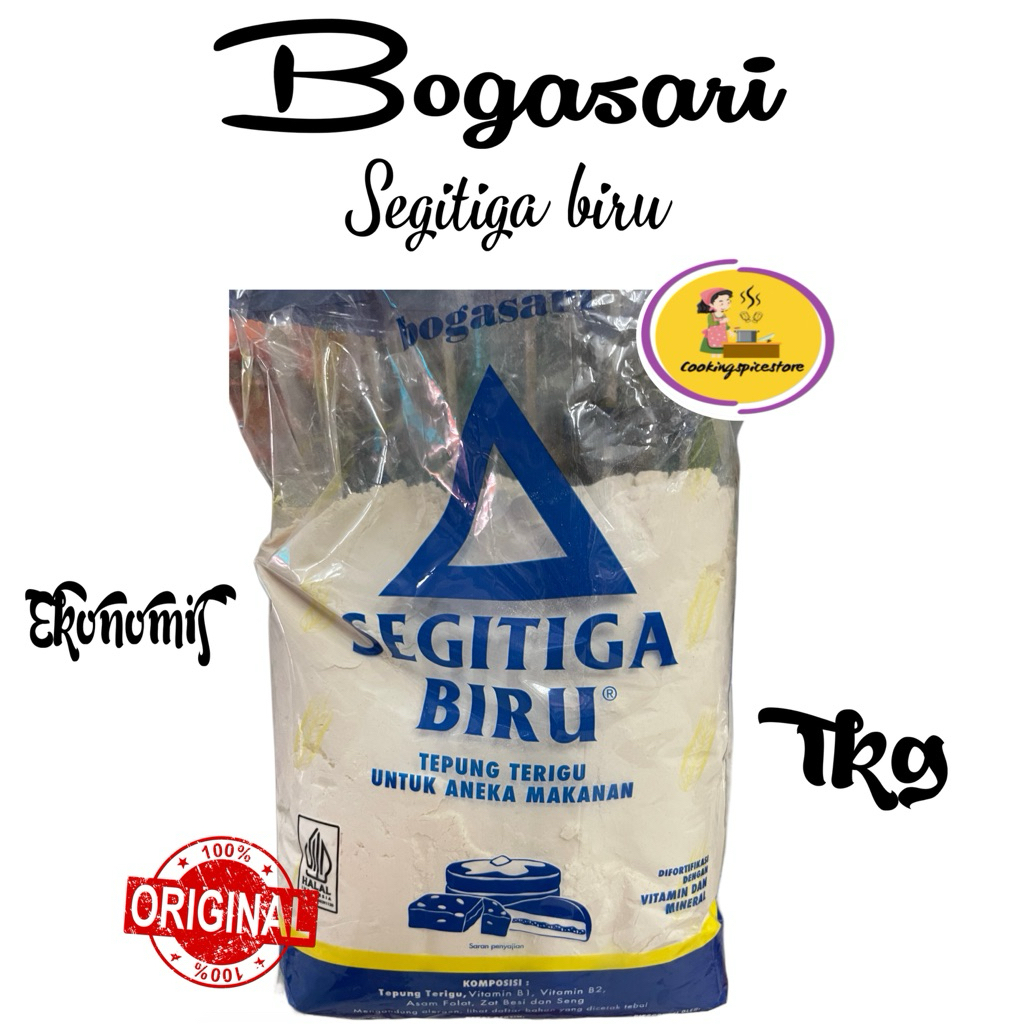 

Tepung Terigu Segitiga Biru 1Kg