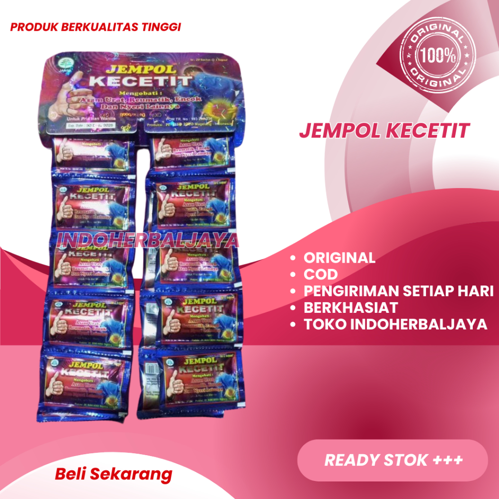 

Jempol Kecetit Original 1 Hanger Renceng