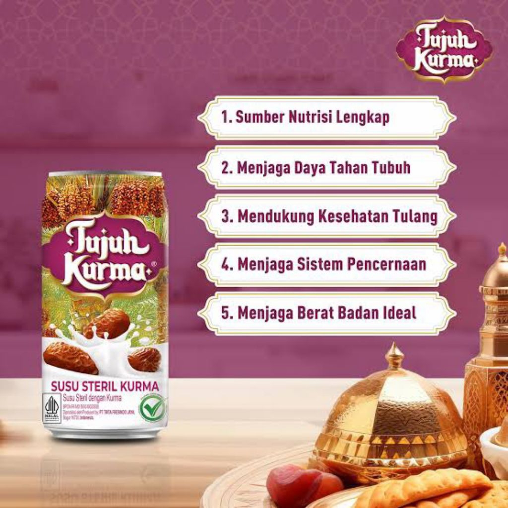 

TUJUH KURMA SUSU STERIL