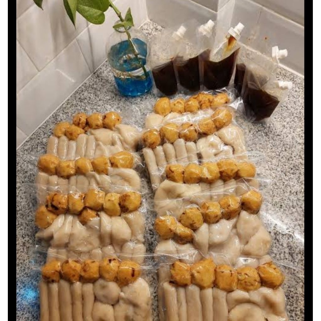 

pempek frozen SERIBUAN 3 macam