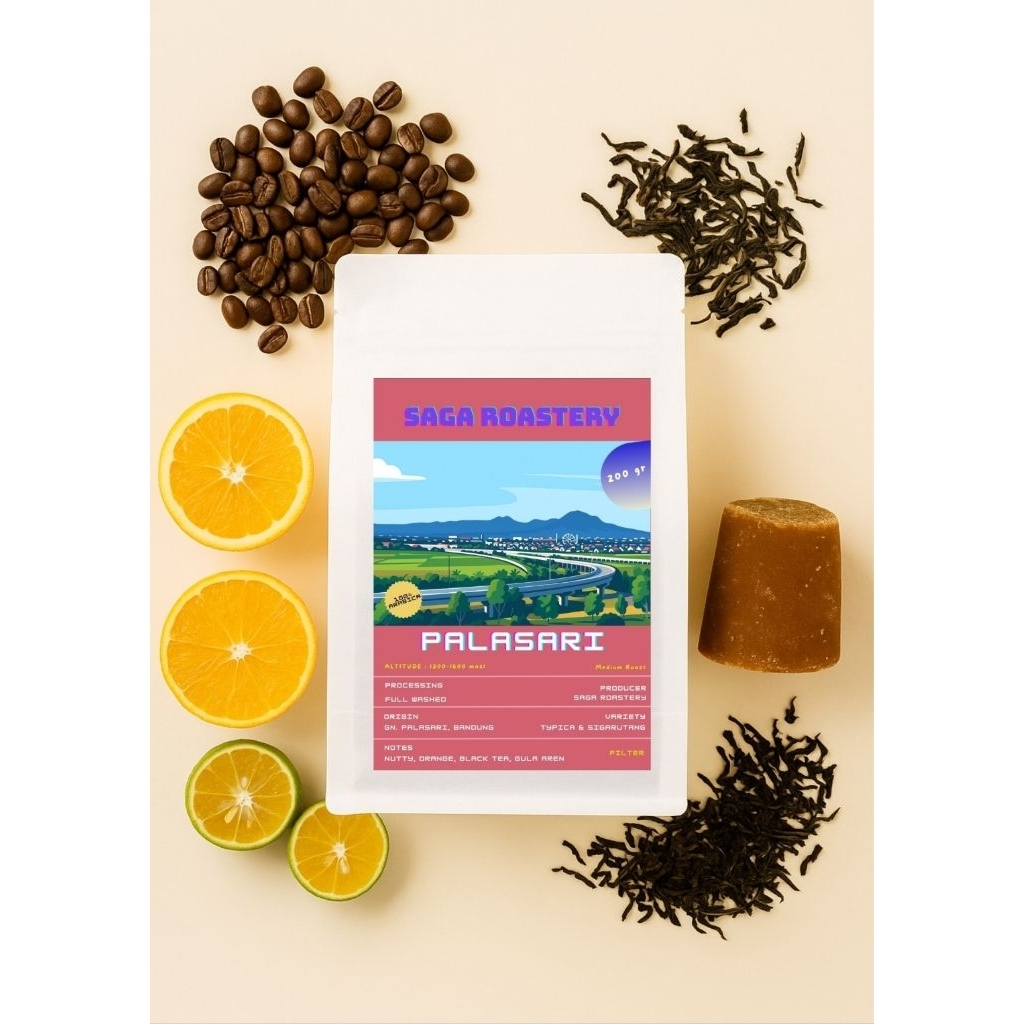 

Arabica Palasari/200gr/full washed/medium/filter