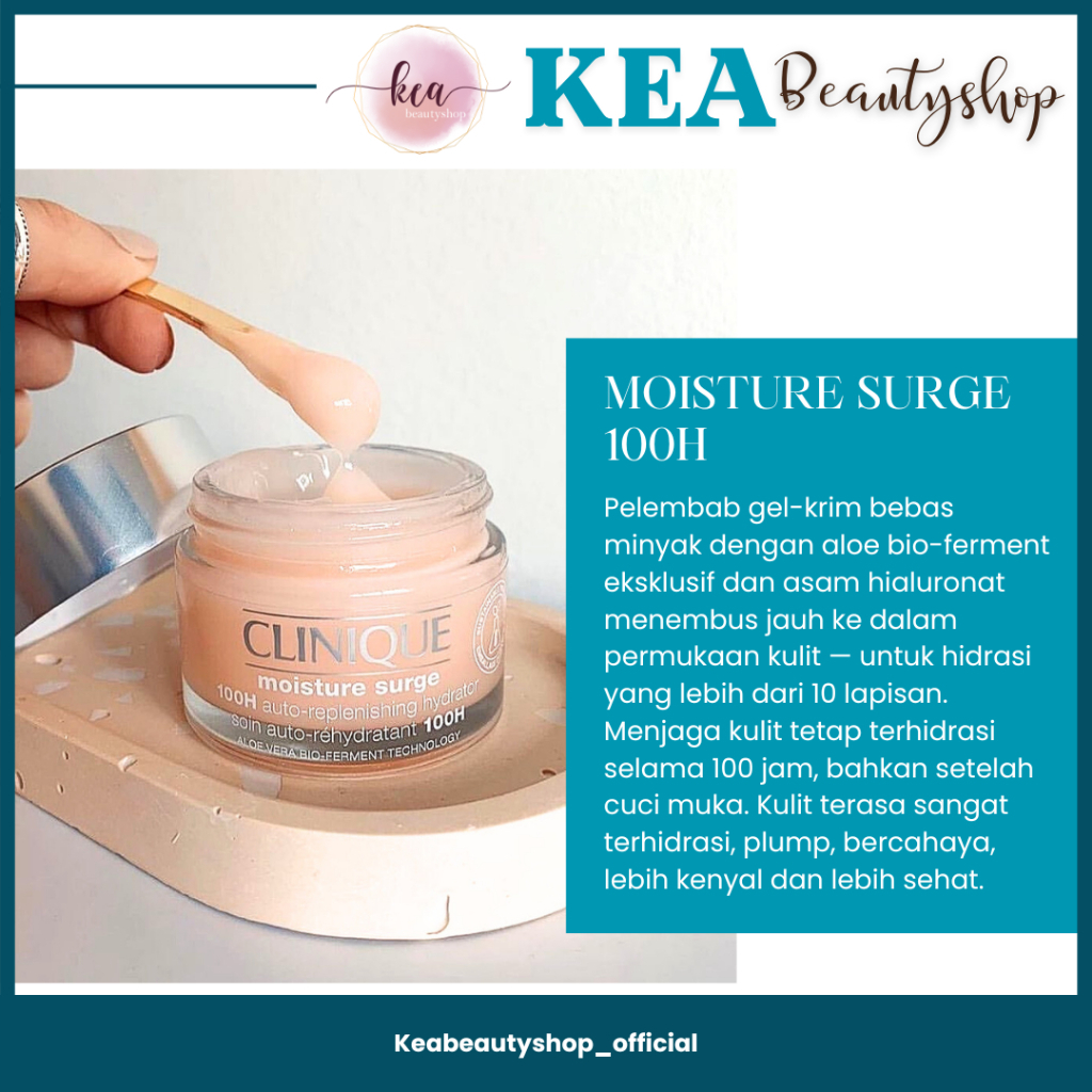 CLINIQUE MOISTURE SURGE 100H AUTO REPLENISHING HYDRATOR