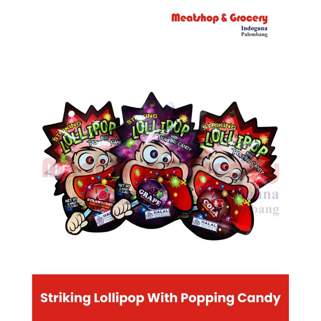 

Striking Lollipop With Popping Candy | Meatshop Indoguna Palembang