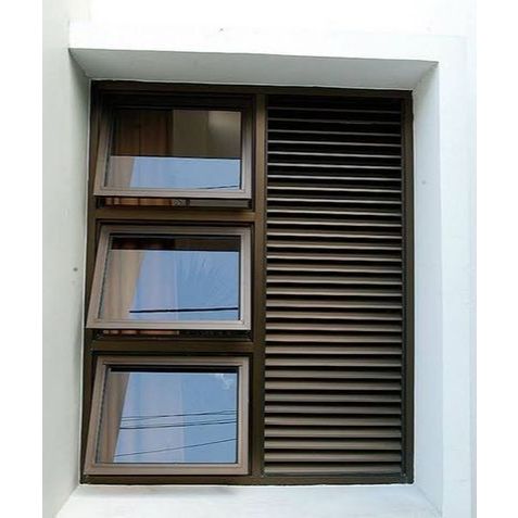 

BOVEN KACA JUNGKIT DENGAN JALUSI ALUMINIUM