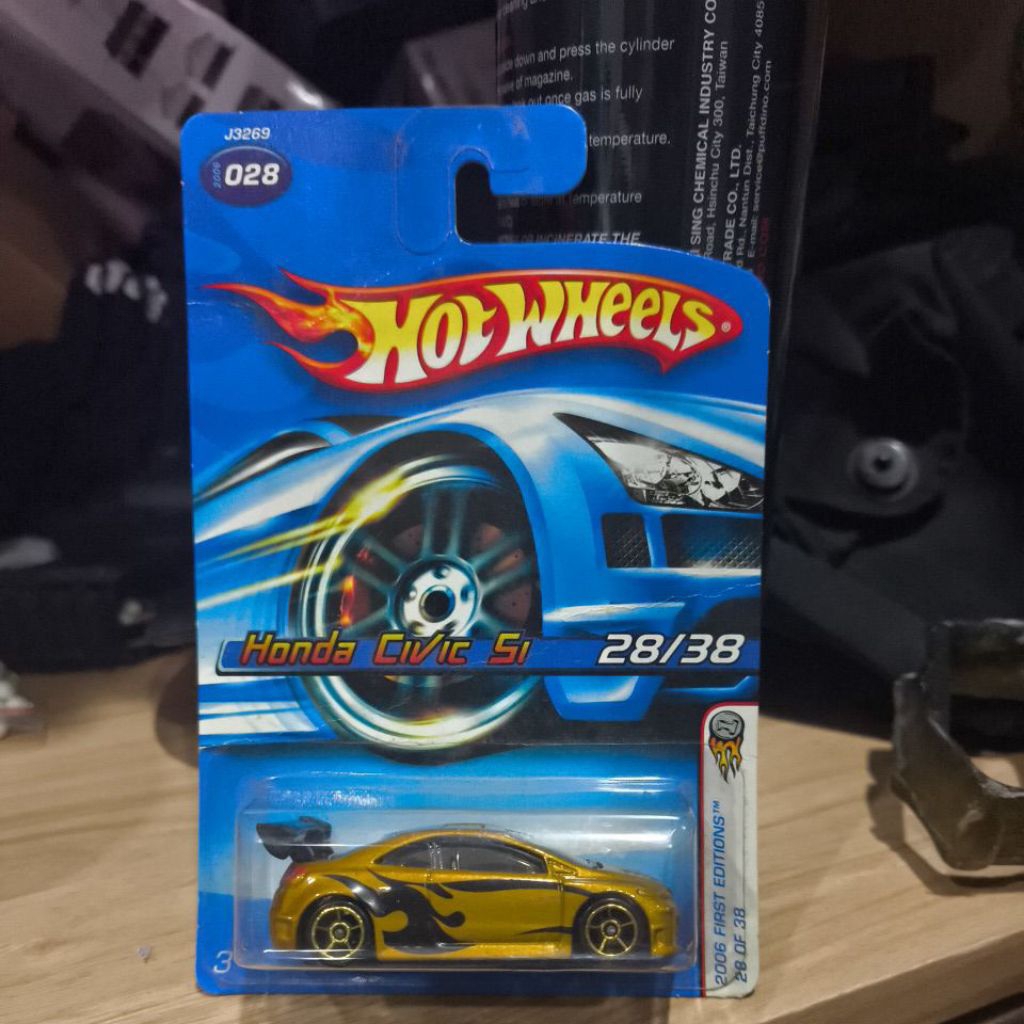 Hot Wheels Honda Civic SI 2006 First Edition Emas Gold