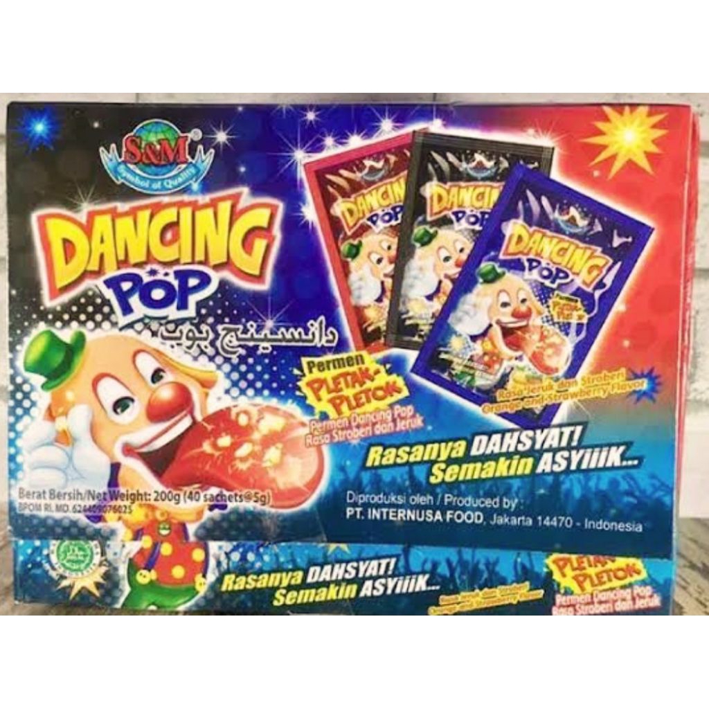 

Permen pletek dancing pop