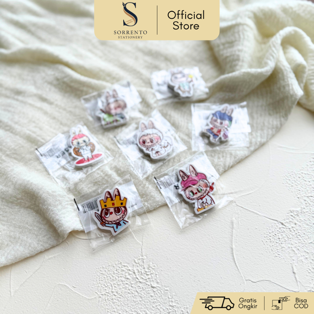 

Penghapus Karakter Labubu - Eraser Bentuk Lucu