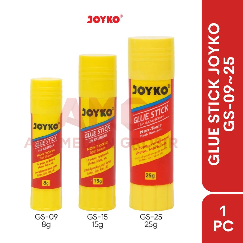

LEM GLUE STICK JOYKO GS-09~25 LEM STICK KERTAS PER PCS