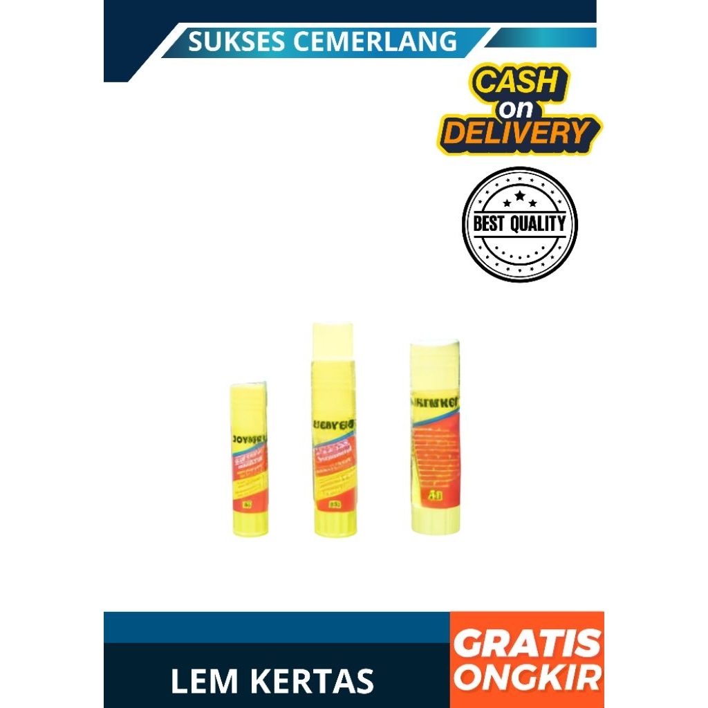

[1Lusin] lem kertas joyco 8G lem kertas 15G lem kertas 25 G lem kertas murah lem murah