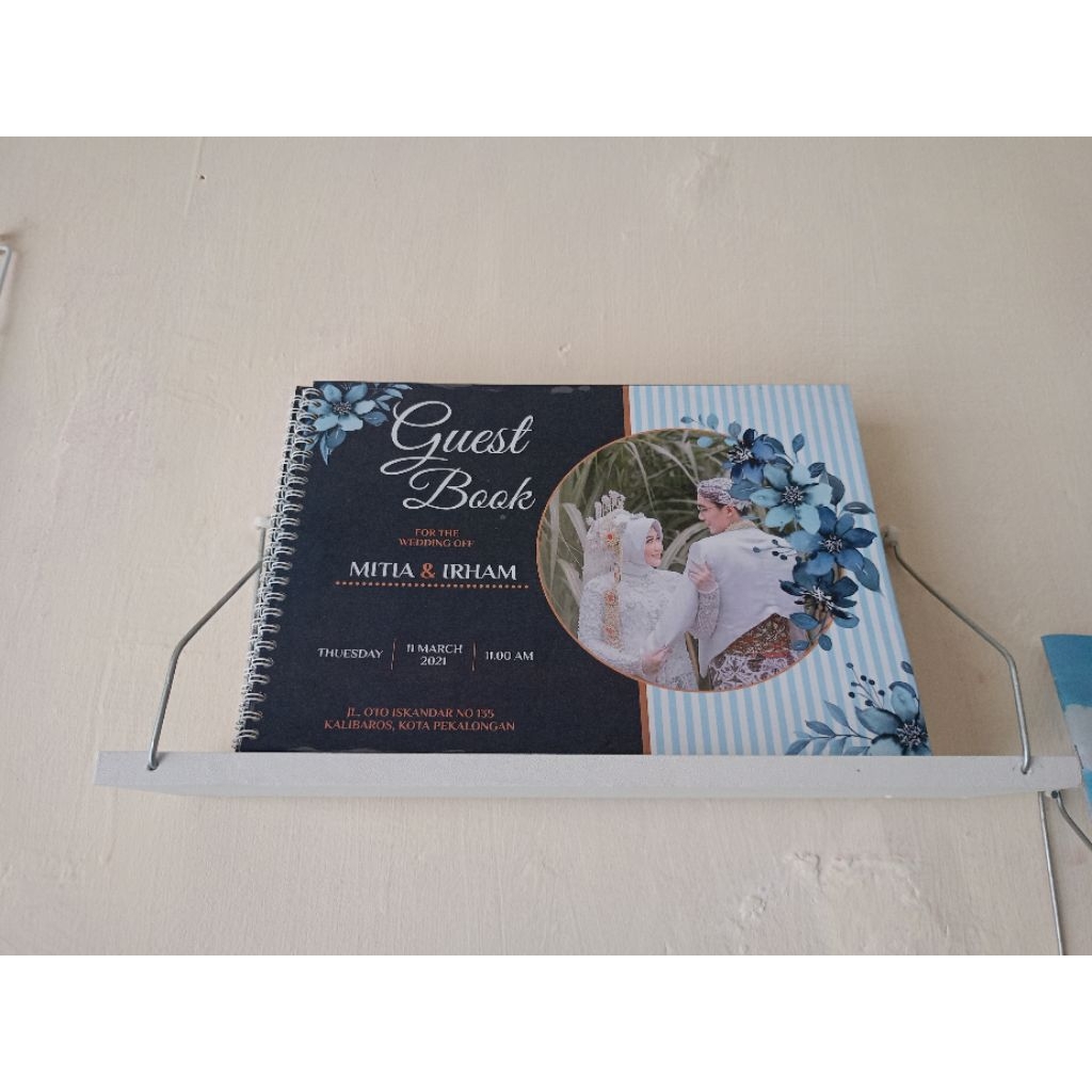 

Guest Book / Buku Tamu Hardcover – Pre-Order | A4