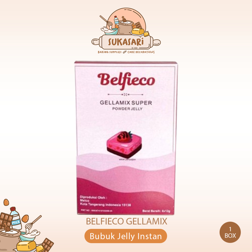 

Belfieco gellamix Super 12gr / Gelamix jelly instan powder