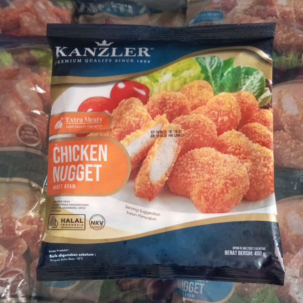 

KANZLER Original Chicken Naget Nugget 450gr 450 gram