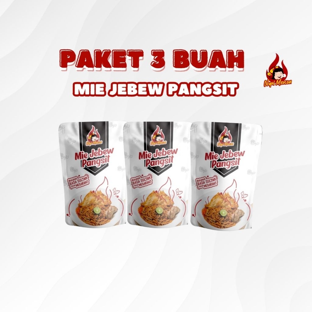

Nyai Mercon~ PAKET BUNDLING MIE JEBEW PANGSIT