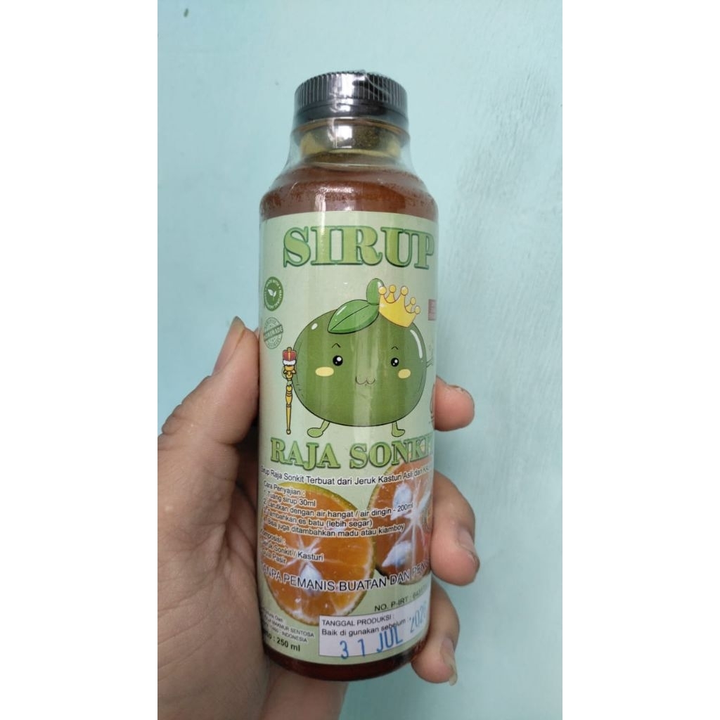 

Syirup sonkit / syirup kasturi 250ml sirup sonkit jiu