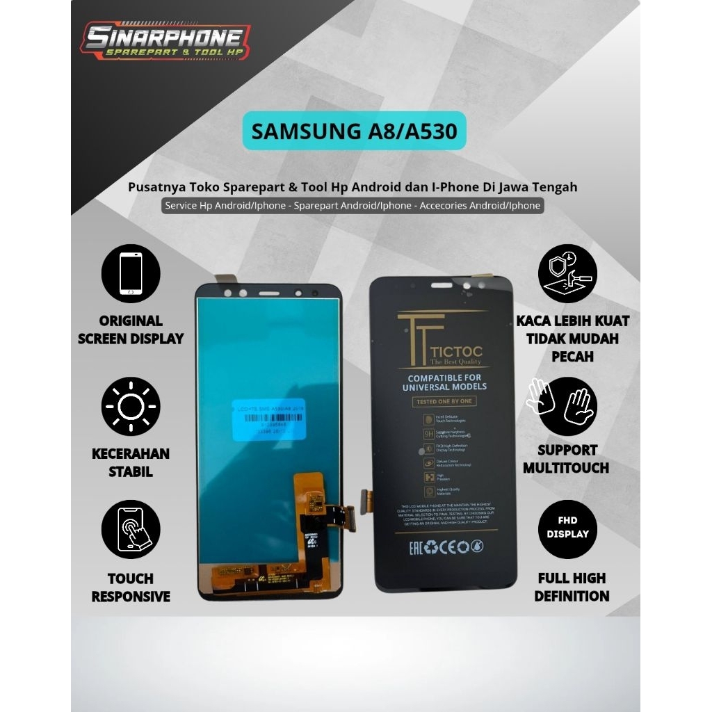 LCD OLED SAMSUNG A8/A530/A8 PLUS/A8+
