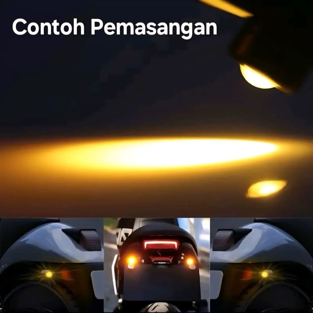 LAMPU SEIN LED MATA ELANG MOTOR MODEL PALU LANCIP DRAG MINI