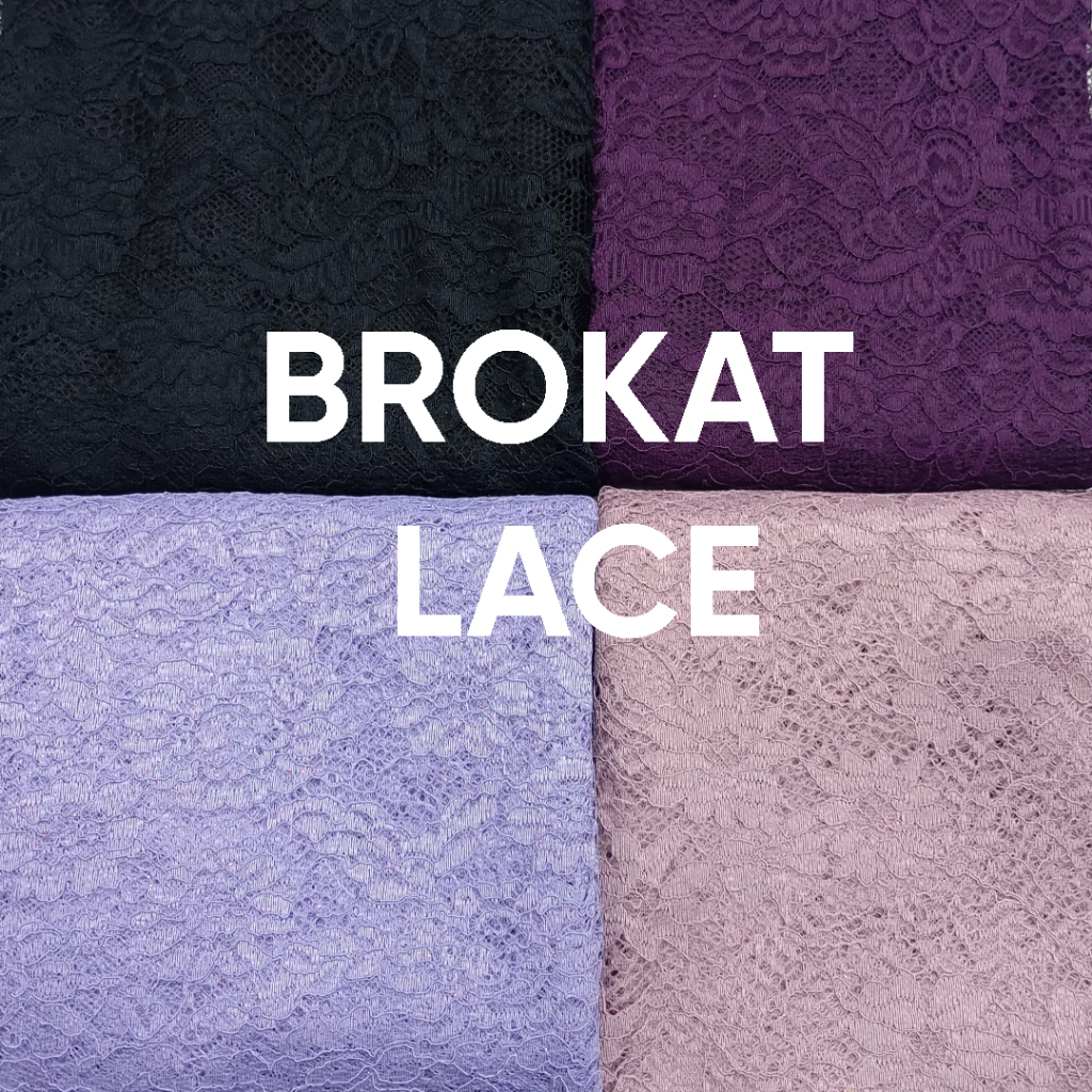 Kain Kebaya Brokat harga perkebaya cocok untuk seragam bridesmaid