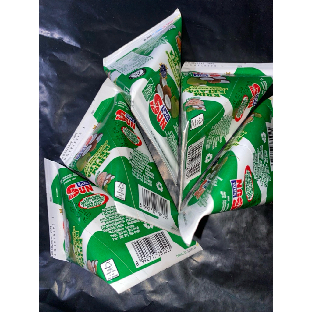 

ISI 5 PCS SANTAN SUN KARA 65 ml/ KRIM KELAPA SANTAN SIAP PAKAI/ SANTAN OLAHAN KELAPA