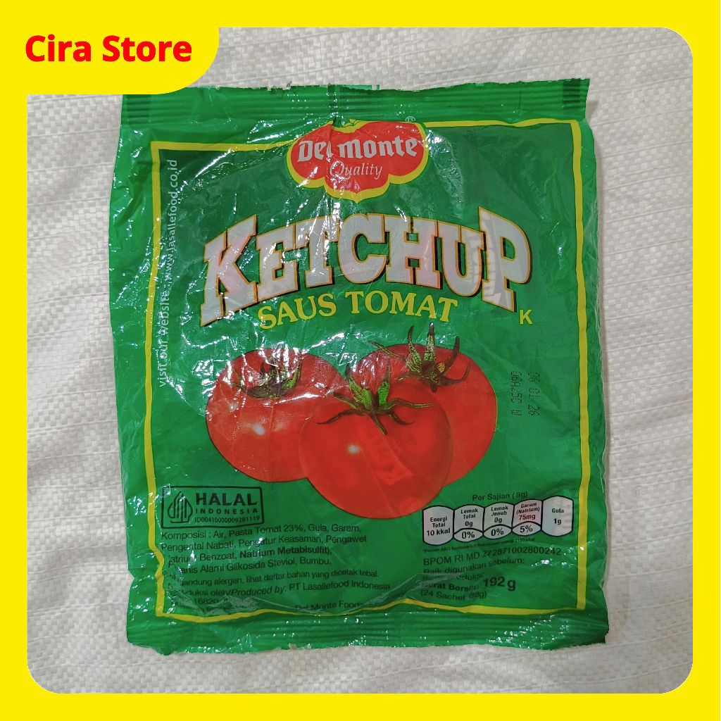 

Del Monte Saus Tomat Saset 1 pack