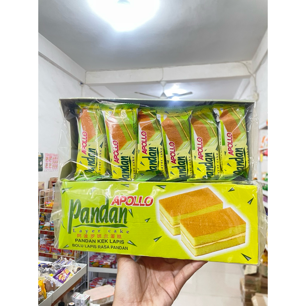 

Apollo Bolu Pandan, Chocolate, Strawberry, Blueberry | Bolu Malaysia | Apollo bolu jadul