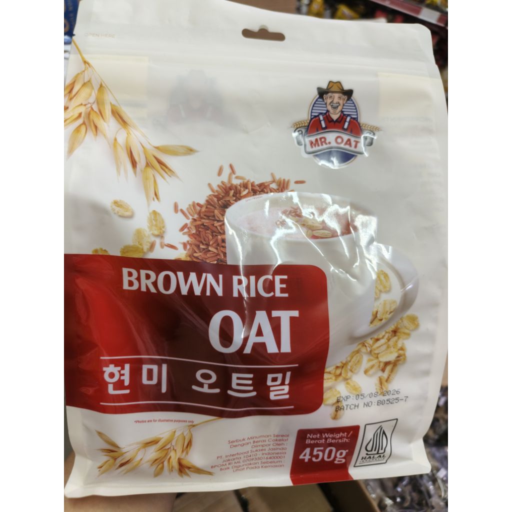

Mr Oat Brown Rice Oat
