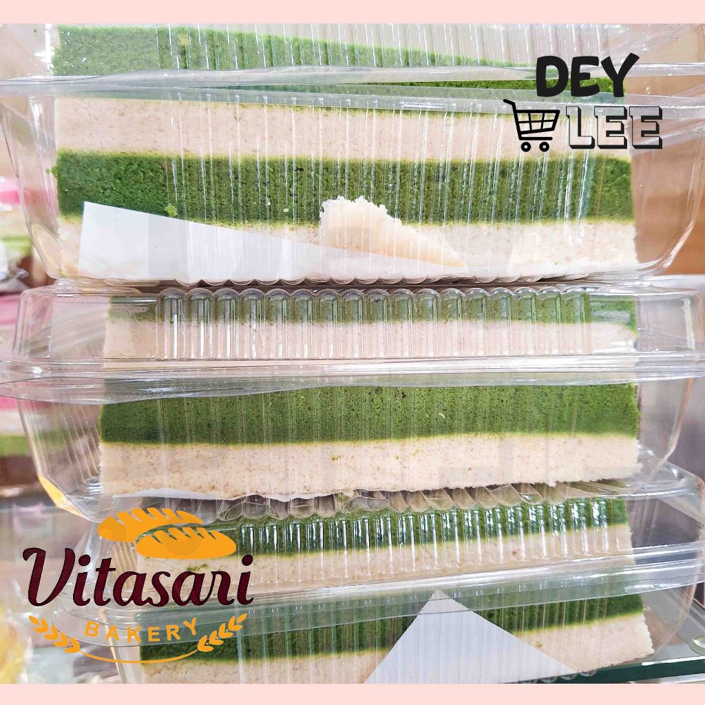 

VITASARI Bolu Kukus Pandan Suji Kotak Besar 22x22cm Fresh Halal Bandung