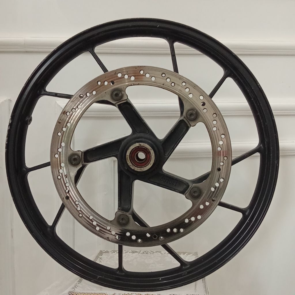 Velg Satria FU Depan + Cakram | Bekas Mulus | Bergaransi | Normal & Siap Pakai