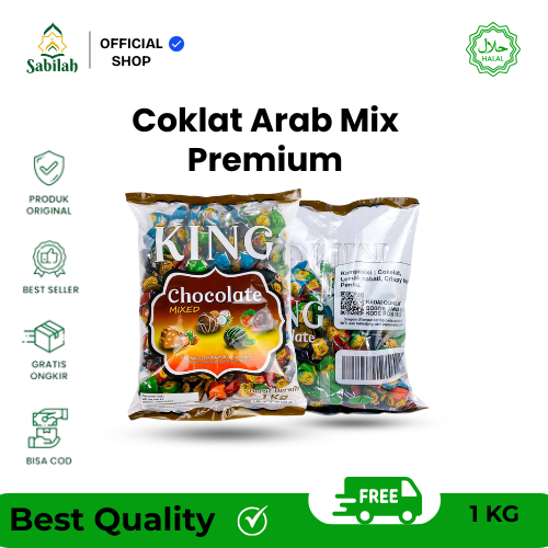 

Coklat Arab King Mix Premium 1kg