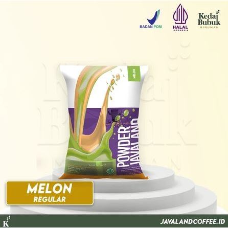 

Javaland Bubuk Minuman Rasa Melon 1Kg - Regular Plain | Bubble Powder Drink Boba