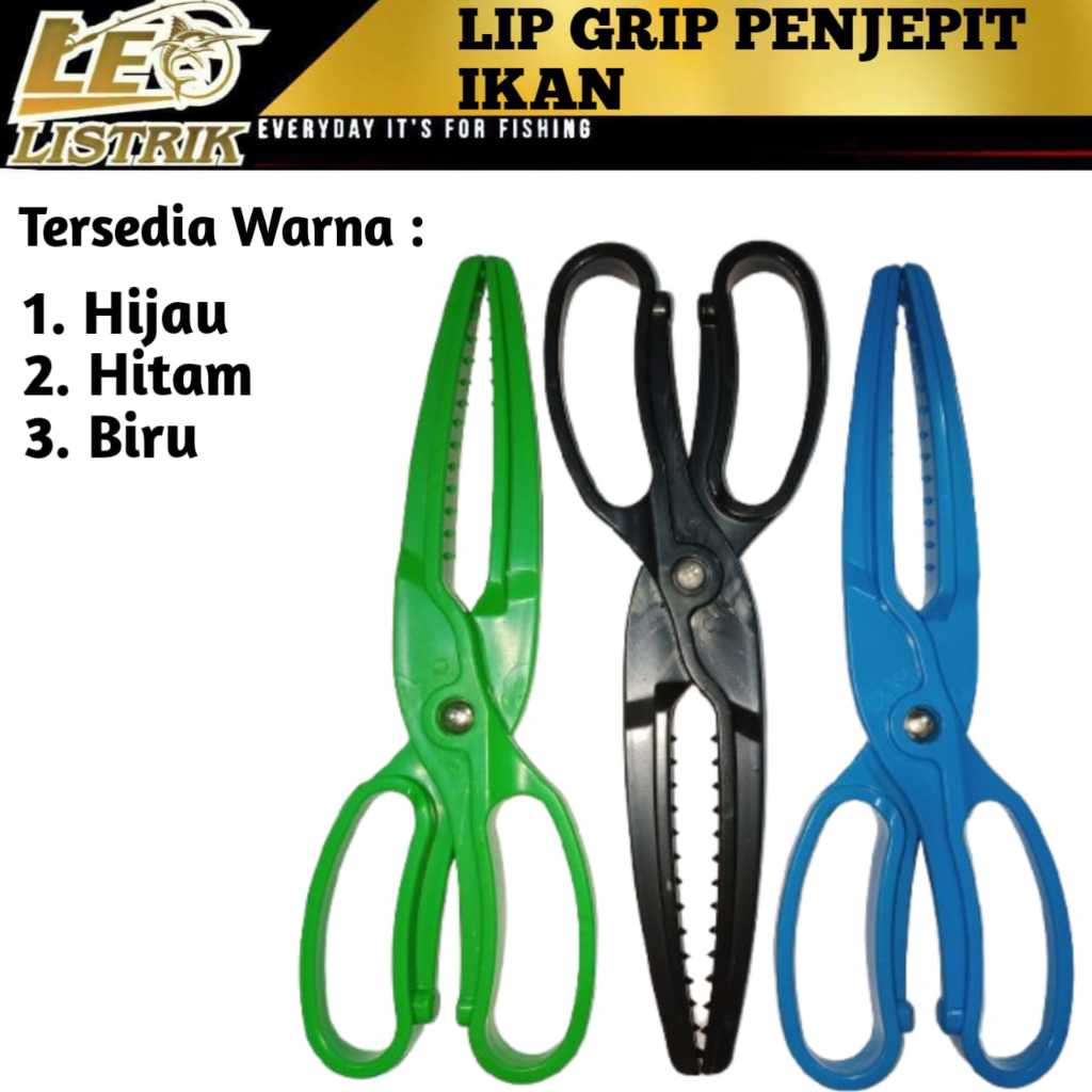 LIP GRIP CAPITAN IKAN TANG PENJEPIT IKAN GUNTING PANCING MULTIFUNGSI