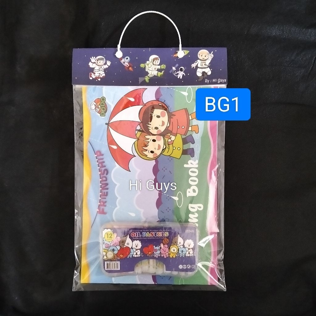 

Paket buku gambar dan crayon untuk souvenir ulang tahun anak-anak ( BG1 )