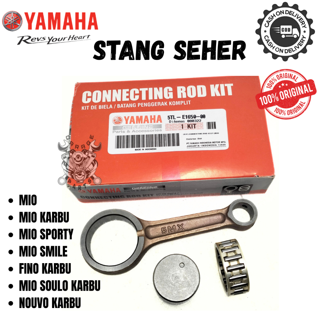 STANG SEHER YAMAHA 5TL MIO KARBU SPORTY SMILE FINO KARBU MIO SMILE KARBU NOUVO KARBU ASLI ORI YAMAHA