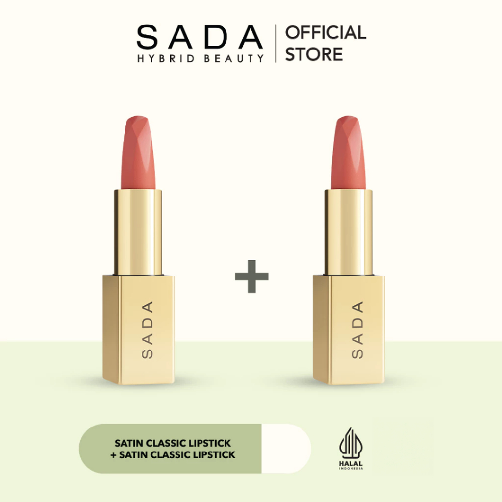 [Bundle Special] SADA Satin Seduction Lipstick (Tuma + Nawa)