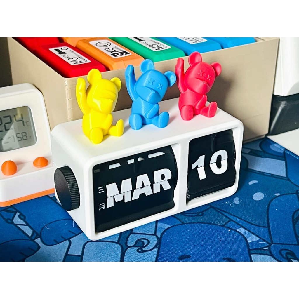 

Kalender Meja Putar/ Kalender Abadi yang Menampilkan Tanggal dan Bulan/ Kalender Aestetik