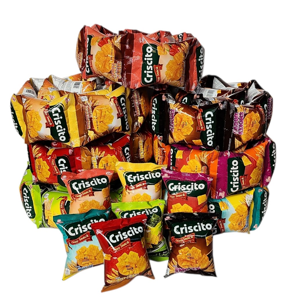 

Criscito Crispy Snack RENCENG - ISI 10 BKS x 12 GR