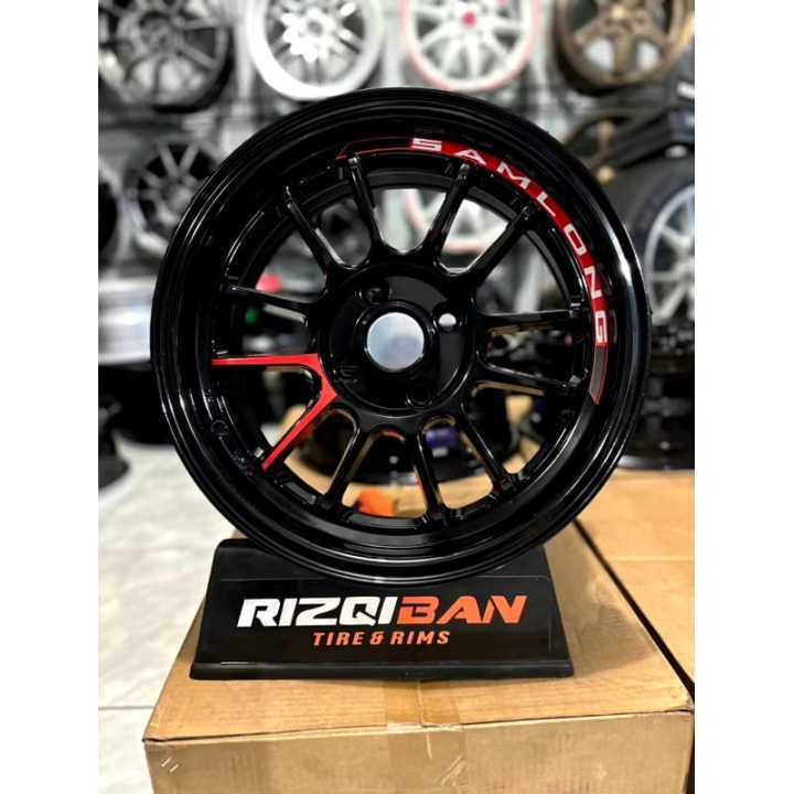 sticker velg venom samlong / stiker velg mobil / variasi mobil