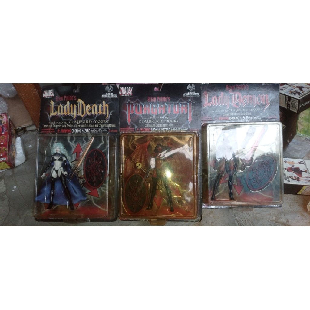 Action Figure Lady Death, Purgatori, Lady Demon