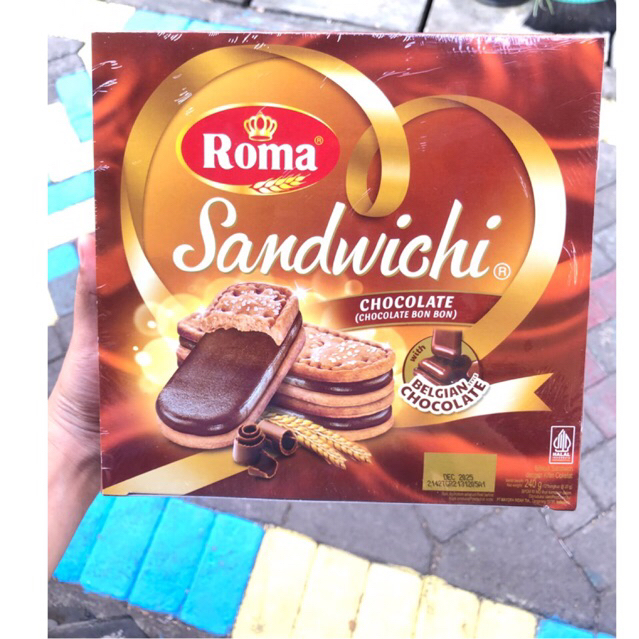 

[BACA DESKRIPSI] ROMA SANDWICH KEMASAN BOX ISI 12pcs