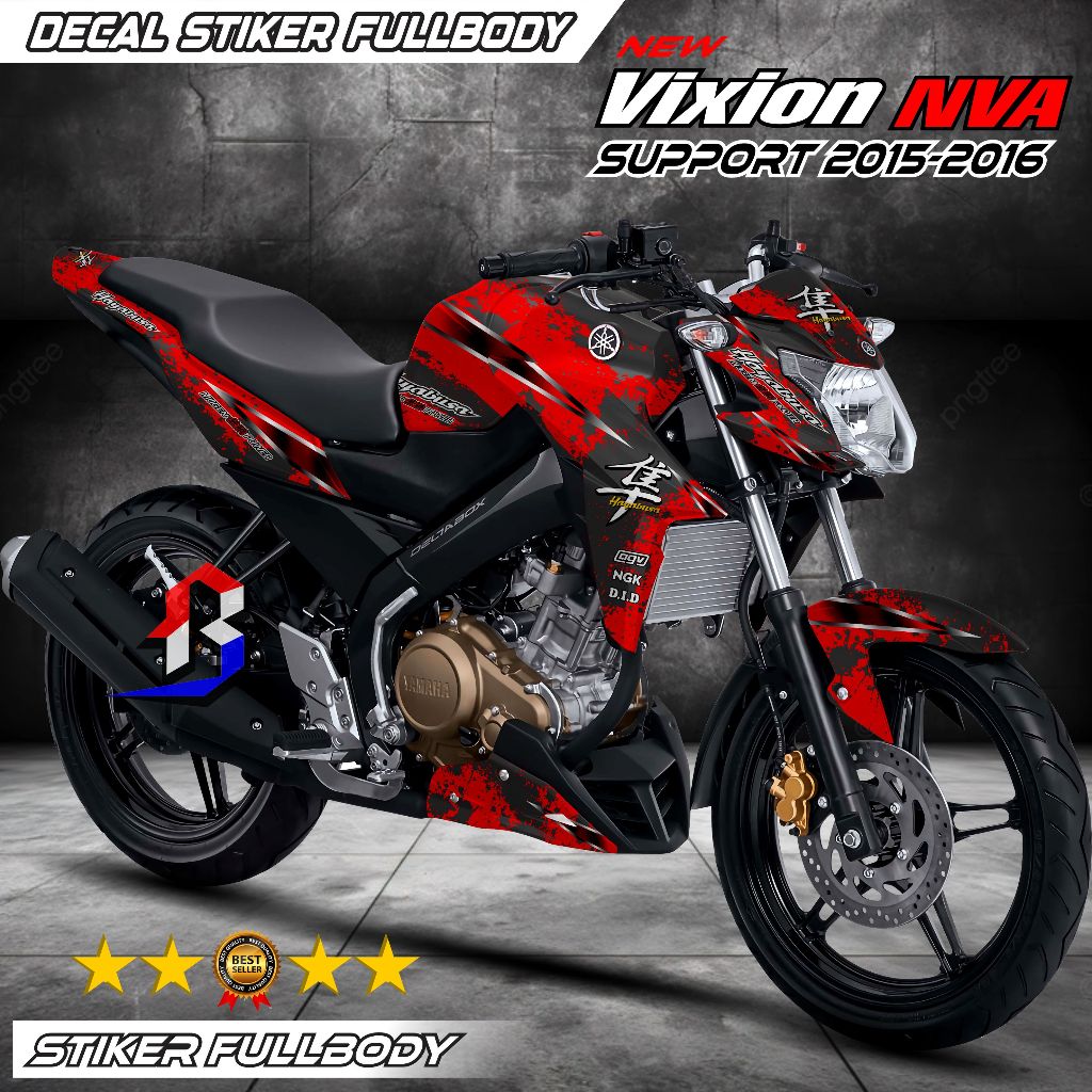 Terbaru Decal Vixion New 2015 2016 Full Body Decal Vixion 2015 2016 New Advance NVA Full Body