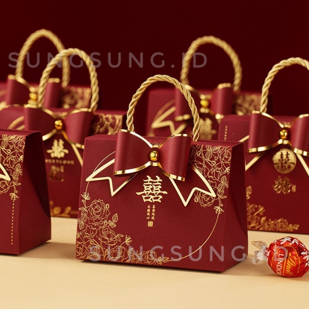 

Kotak Souvenir Shuangxi Chinese Wedding / Kotak Souvenir Sangjit (1741)