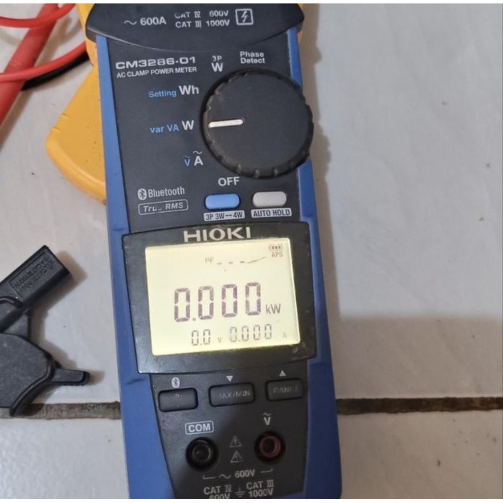 AC Clamp Power Meter Hioki CM3286-50 CM 3286-50 True Rms Bluetooth SECOND