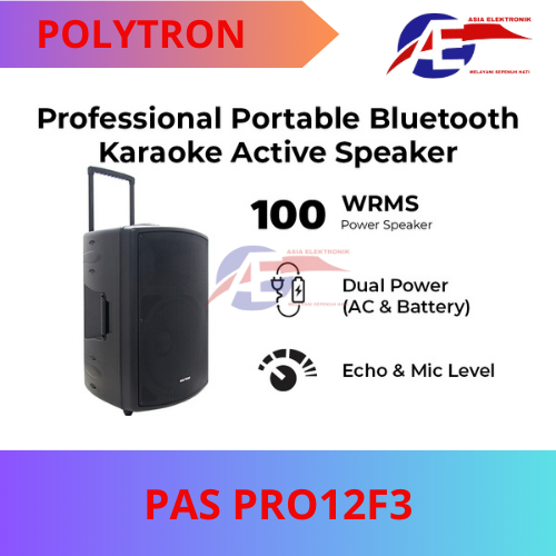 Speaker Polytron PAS PRO12F3 | Speaker Bluetooth | Speaker Portabel