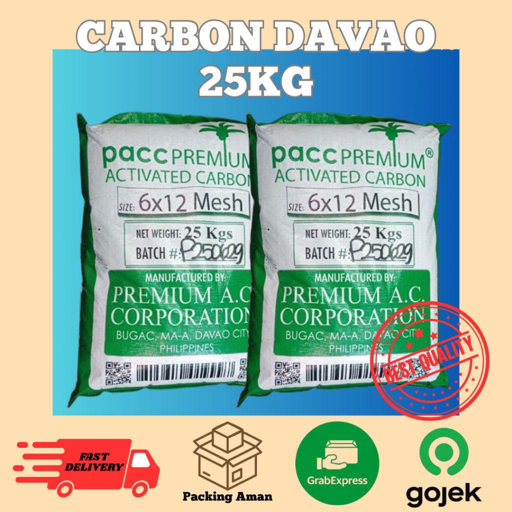 KARBON AKTIF Carbon Aktif DAVAO 25 Kg